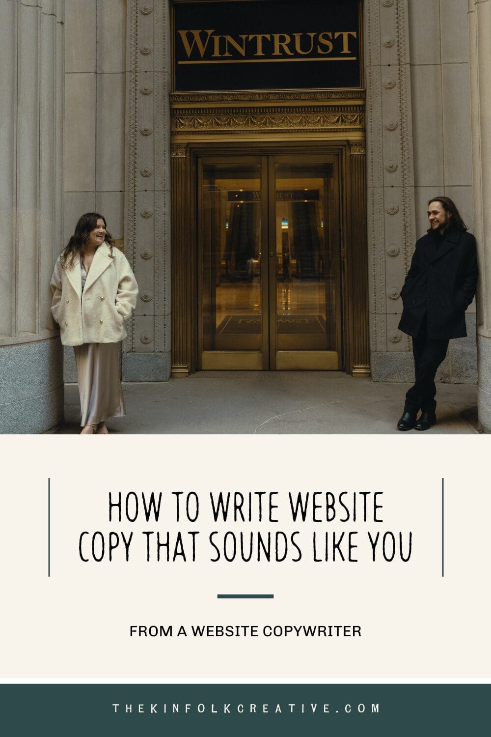 how to write website copy that sounds like you graphic from a website copywriter